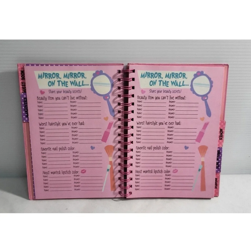 Sleepover Party Journal Ultimate Sleepover Journal Diary Guest Book
